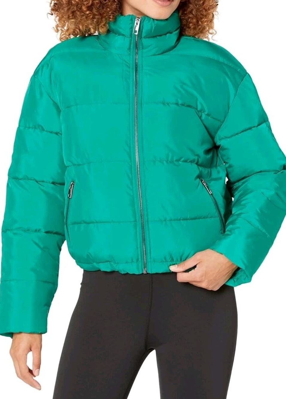 The Drop Women's Ari Cropped Puffer Jacket Size 2X